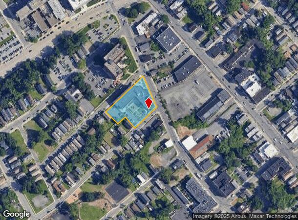 736 Albany St, Schenectady, NY Parcel Map