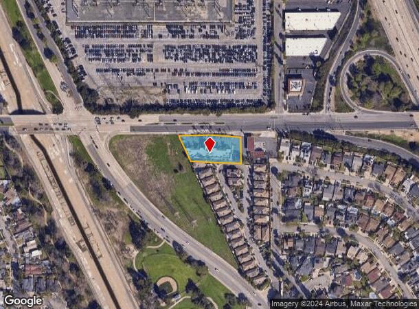  11140 Del Amo Blvd, Lakewood, CA Parcel Map