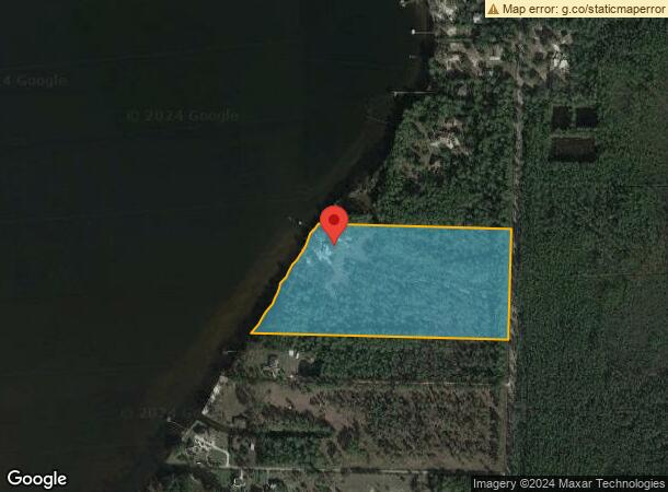  3671 Ward Basin Rd, Milton, FL Parcel Map