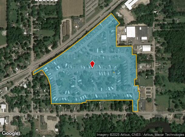  353 E Michigan Ave, Galesburg, MI Parcel Map