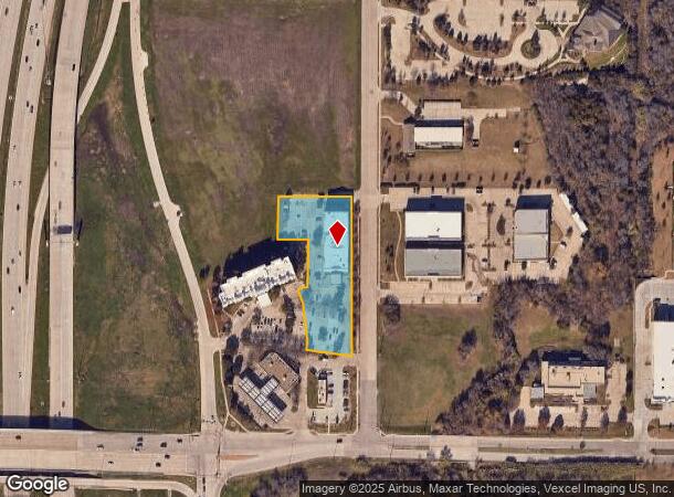 1805 Enchanted Way, Grapevine, TX Parcel Map