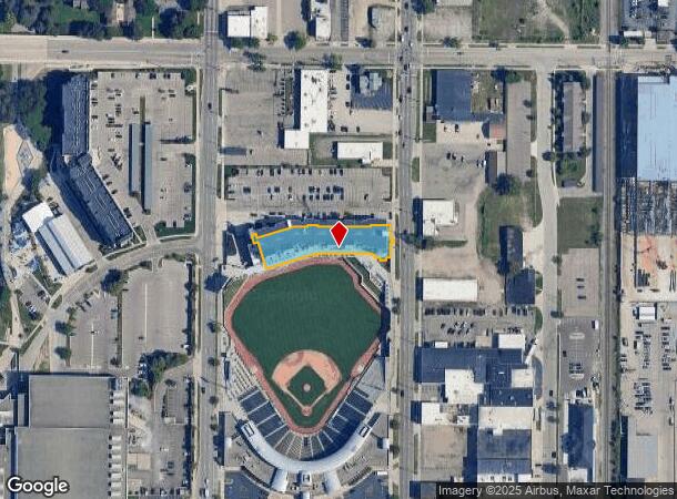 310 N Cedar St, Lansing, MI Parcel Map