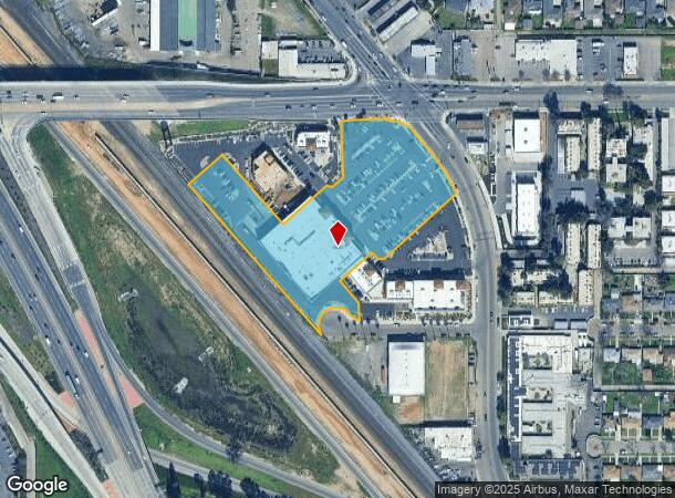 1951 W Clinton Ave, Fresno, CA Parcel Map