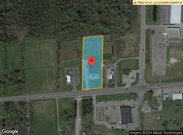  12968 Main Rd, Akron, NY Parcel Map