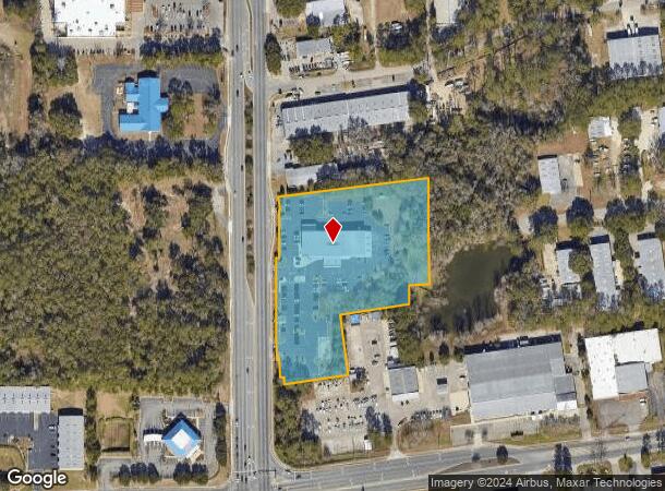  1465 Capital Cir Nw, Tallahassee, FL Parcel Map