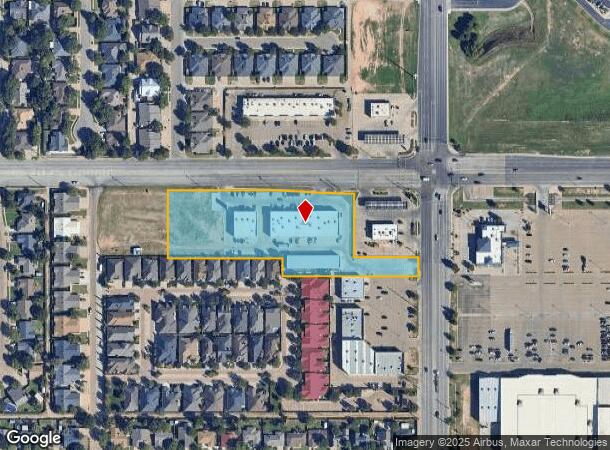 3407 98Th St, Lubbock, TX Parcel Map