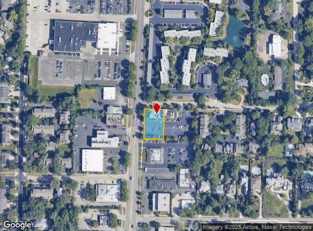  1939 Waukegan Rd, Glenview, IL Parcel Map