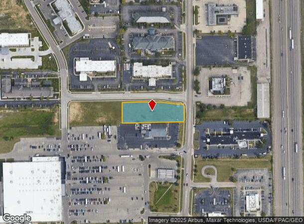 7034 York Plaza Ln, Vandalia, OH Parcel Map