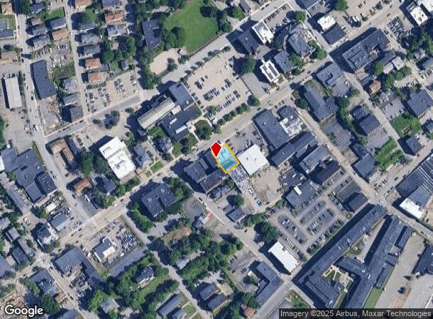  751 Main St, Worcester, MA Parcel Map