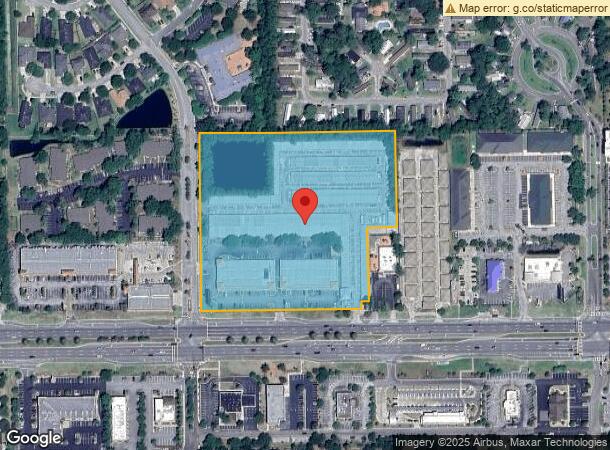  13947 Beach Blvd, Jacksonville, FL Parcel Map