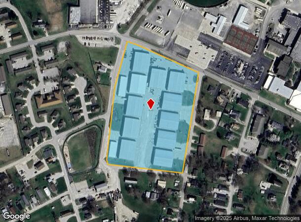  480 E University Dr, Somerset, KY Parcel Map