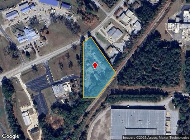  1456 Meriwether St, Griffin, GA Parcel Map