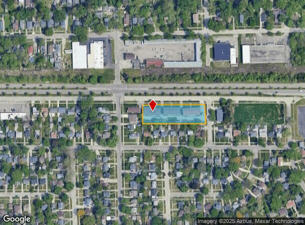  2210 Robert T Longway Blvd, Flint, MI Parcel Map