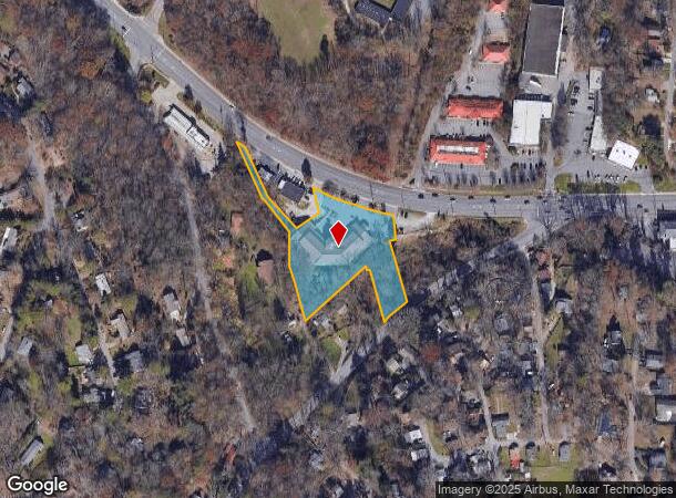  1011 Tunnel Rd, Asheville, NC Parcel Map