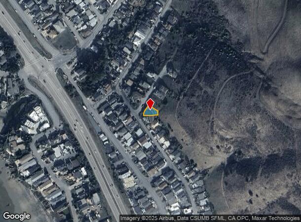 210 Cerro Gordo Ave, Cayucos, CA Parcel Map