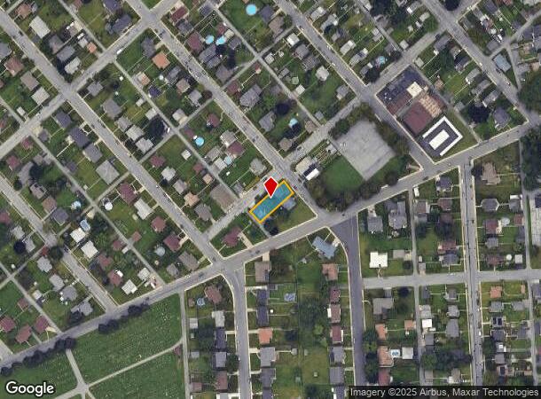  202 S 6Th St, Coplay, PA Parcel Map