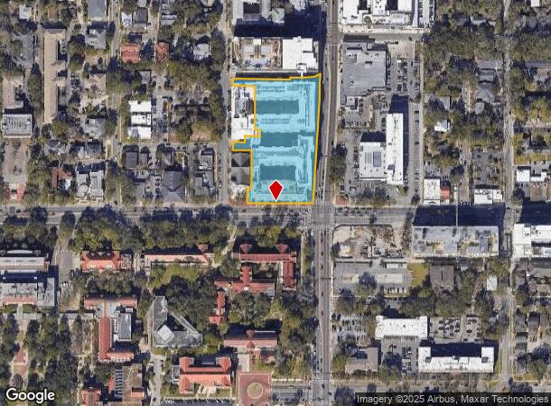  1360 W University Ave, Gainesville, FL Parcel Map