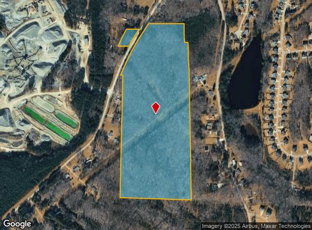 6700 Cass Holt Rd, Holly Springs, NC Parcel Map