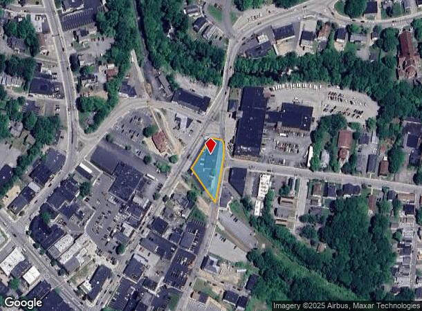  100 Central St, Southbridge, MA Parcel Map