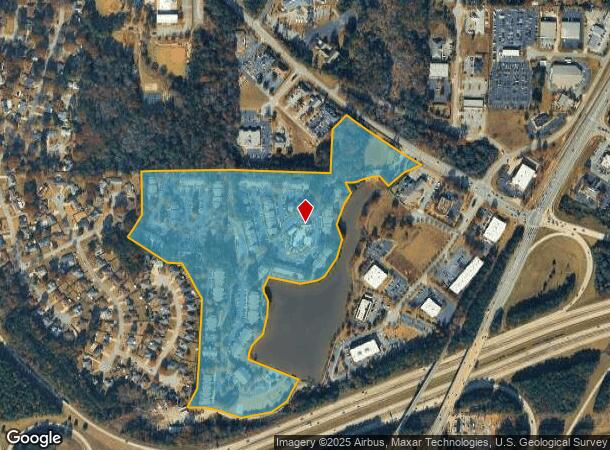  2700 Double Churches Rd, Columbus, GA Parcel Map