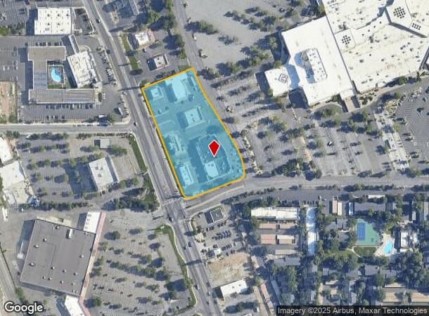 5890 S Virginia St, Reno, NV Parcel Map