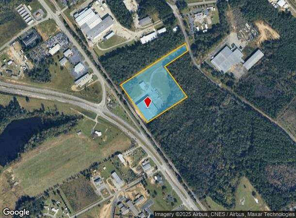Industrial Blvd, Eastman, GA Parcel Map