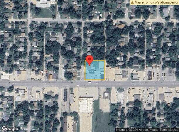  610 W Garfield St, Emporia, KS Parcel Map