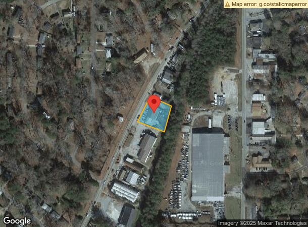  1348 Meriwether St, Griffin, GA Parcel Map