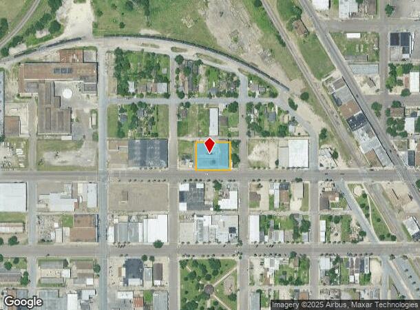  516 W Jackson St, Harlingen, TX Parcel Map