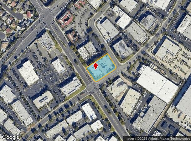 14511 Franklin Ave, Tustin, CA Parcel Map