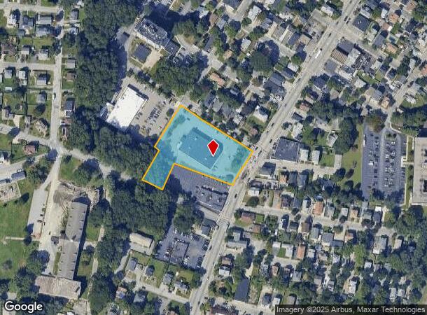 1011 Cranston St, Cranston, RI Parcel Map