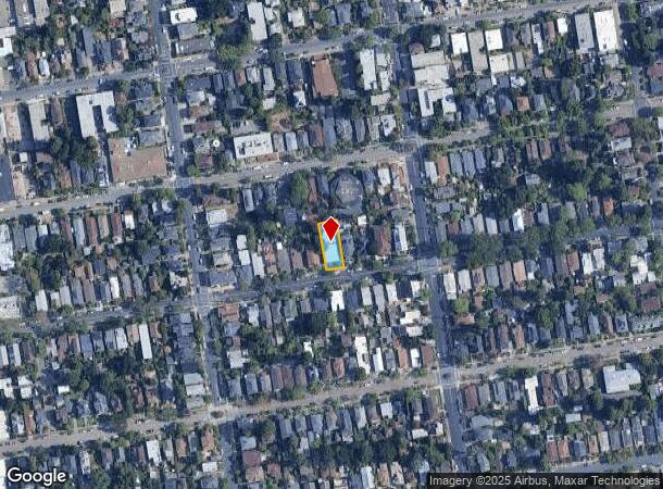  2227 Derby St, Berkeley, CA Parcel Map