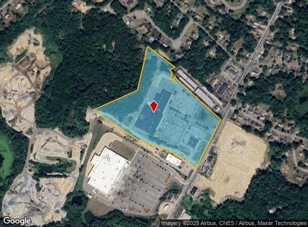 240 Broadway, Raynham, MA Parcel Map