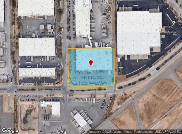  11 Leigh Fisher Blvd, El Paso, TX Parcel Map