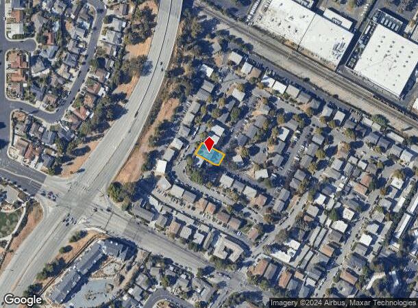  2321 William Dr, Santa Clara, CA Parcel Map