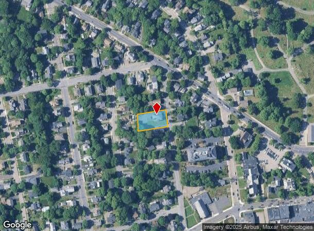 72 Linden St, Reading, MA Parcel Map
