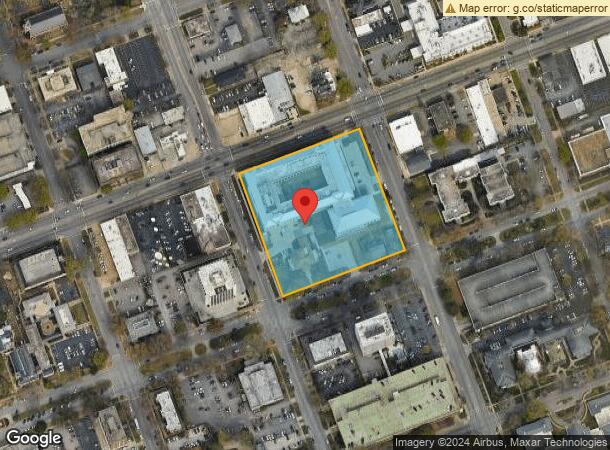  1527 Senate St, Columbia, SC Parcel Map