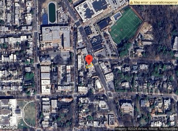  1734 Wisconsin Ave Nw, Washington, DC Parcel Map