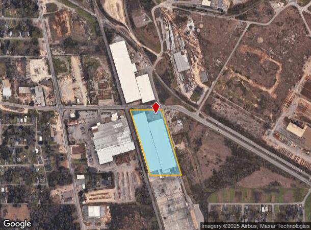 1201 Paper Mill Rd, Mobile, AL Parcel Map