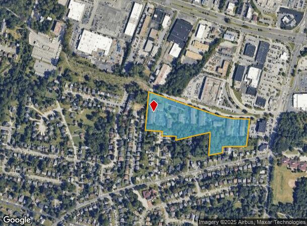 W Geipe Rd, Catonsville, MD Parcel Map