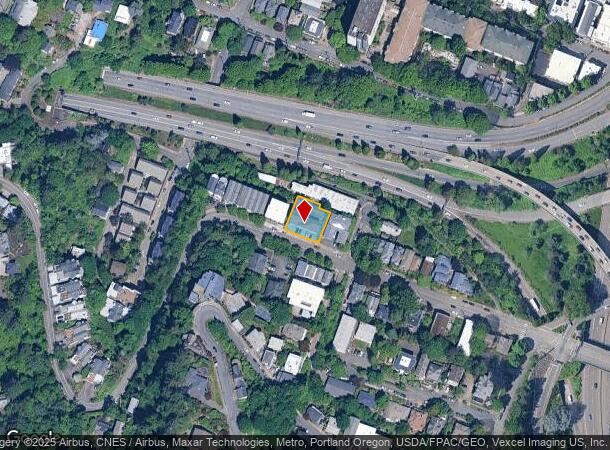 1609 Sw Montgomery St, Portland, OR Parcel Map