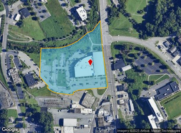  1300 S Main St, Winston Salem, NC Parcel Map