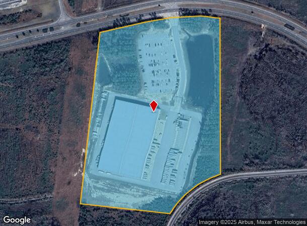  3349 Simmons Dr, Waycross, GA Parcel Map