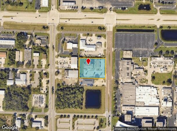 1464 Troutman Blvd Ne, Palm Bay, FL Parcel Map
