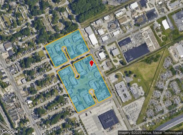  4801 Marshall Ave, Newport News, VA Parcel Map