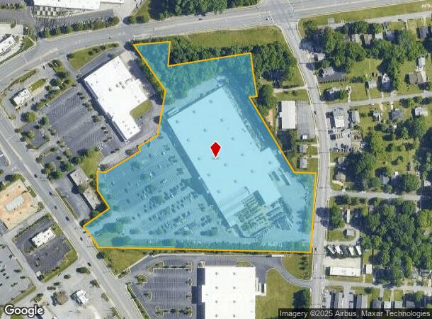  2600 N Main St, High Point, NC Parcel Map