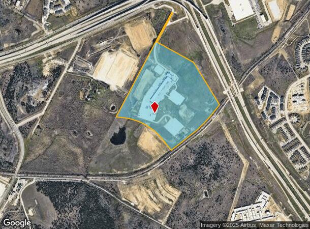  10001 Us Highway 290 E, Manor, TX Parcel Map