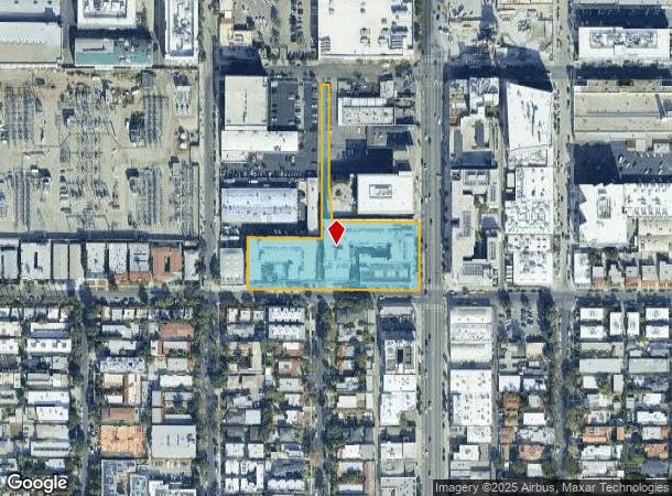  915 N La Brea Ave, West Hollywood, CA Parcel Map