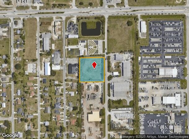 2140 Flint Dr, Fort Myers, FL Parcel Map