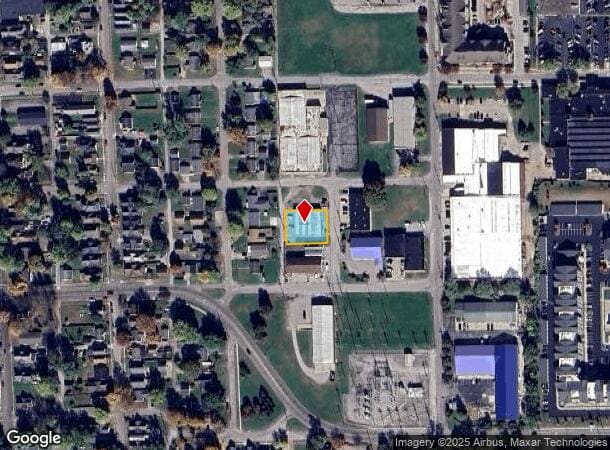  1130 Ruddick Ave, Columbus, IN Parcel Map